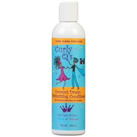 Dream Daily Conditioner - Curly Q's Coconut Dream Moisturizing Conditioner, 8 fl oz