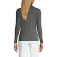 thumbnail image 2 of Lands' End Women's Lightweight Jersey Fitted Turtleneck, 2 of 3