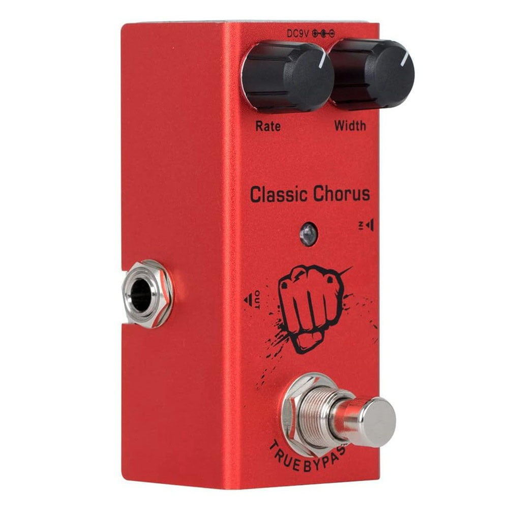Portable Guitar Effect Pedal Distortion Delay Chorus Tremolo Digital Overdrive, Guitar Accessories