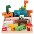 thumbnail image 3 of Building Block Toy, 3D Baby Puzzle Toy Safe Beech Stackable Early Education  for 3 Years Old Above, 3 of 7