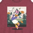 thumbnail image 3 of Disney Standard - Daisy With Leaves - Women's Racerback Tank Top, 3 of 5