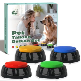 FluentPet Basic Key Vocab Kit - 12 Recordable Buttons + HexTile