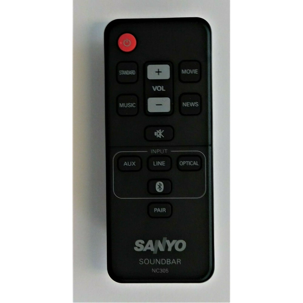 NEW REMOTE NC305UH Sanyo Soundbar FWSB405F FWSB405FS FWSB405FP