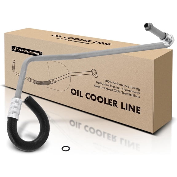 A-Premium Automatic Transmission Oil Cooler Line Hose Assembly Compatible with Dodge Intrepid Eagle Vision Chrysler Concorde 1993-1997 New Yorker