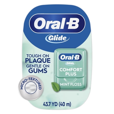 Glide Comfort Plus Floss Mint 43.70 Yards (Pack of 3)