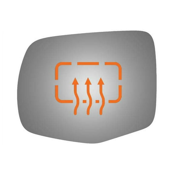 Burco Side View Mirror Replacement Glass - Clear Glass - 4639H