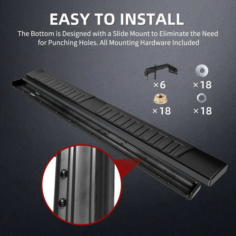 Drop Running Boards Side Step for 2015- 2025 Ford F150 17-24 F250 Super Crew Cab Drop Running Boards Side Step for 2015- 2025 Ford F150 17-24 F250 Super Crew Cab