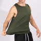 thumbnail image 4 of pstuiky Camisetas sin mangas para hombre, Blusa deportiva sin mangas con cuello redondo y estampado liso informal para hombre Tops elegantes para mujer xl, 4 of 6