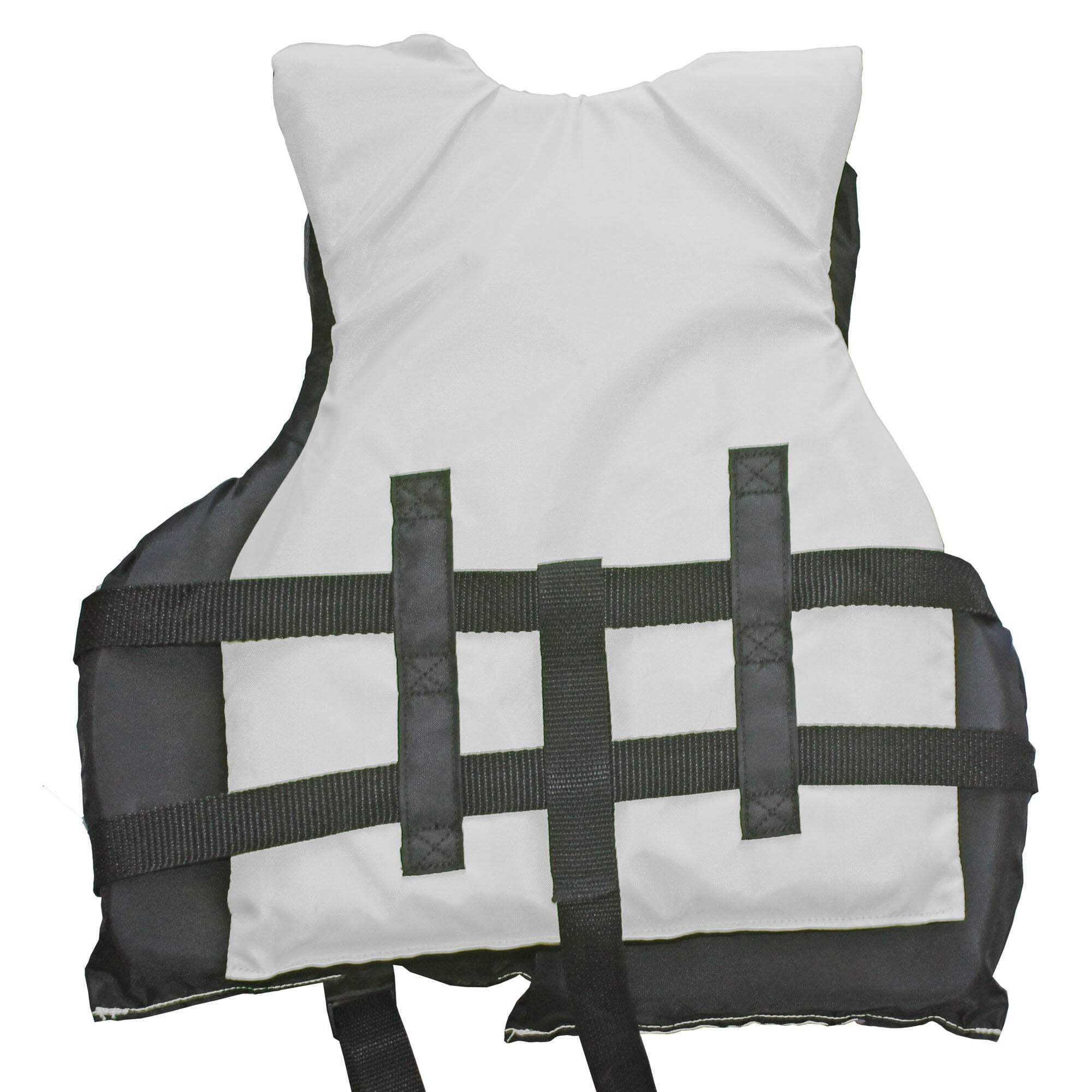 Hardcore Water Sports High Visibility Adult Life Jacket Vest with Additional Leg Strap Purple | USCG Approved PFD