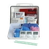 First Aid Only Bloodborne Pathogen (BBP) Spill Clean Up Kit & Personal Protection With CPR Pack, Plastic Case