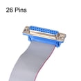 thumbnail image 2 of Cable plano IDC DB25 hembra a conector FC-26 hembra 2.54mm de paso 20cm de largo, 2 piezas, 2 of 5
