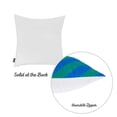 thumbnail image 6 of 18"x18" Memphis Square Printed Decorative Throw Pillow Cover, 6 of 6