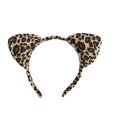 thumbnail image 3 of Diadema de leopardo para niños, diadema de animales para fiestas de adultos, accesorios para fiestas, diadema bonita, 3 of 5