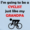 thumbnail image 2 of CafePress - Cyclist Like My Grandpa Body Suit - Long Sleeve Cotton Baby Bodysuit, 2 of 4