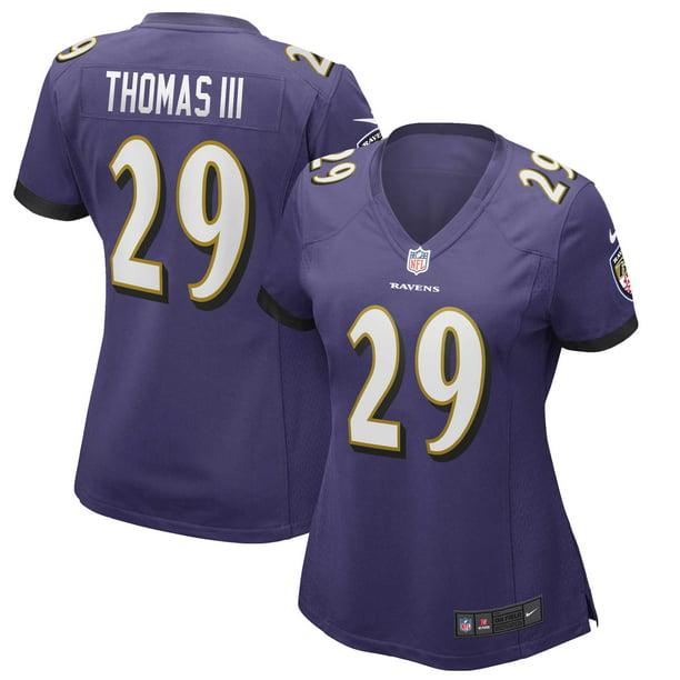 Earl Thomas Baltimore Ravens Nike Women's Game Player Jersey - Purple