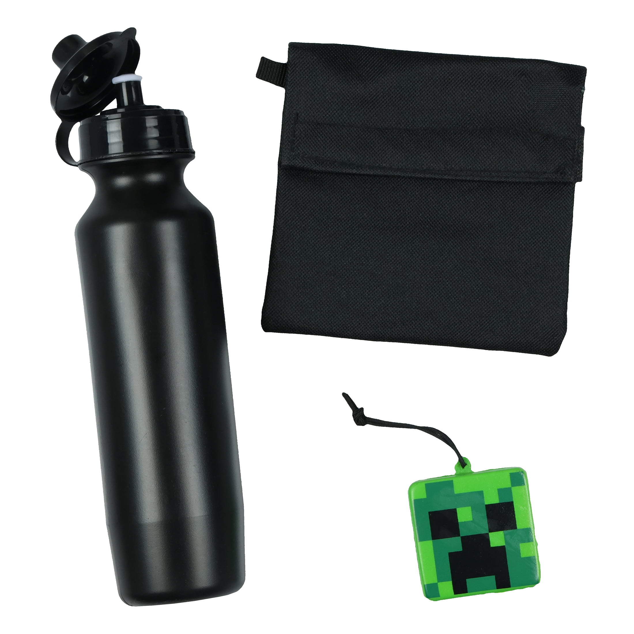 Minecraft Creeper Ghoul 16"  Backpack and Lunch Kit 5pc Set