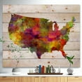 thumbnail image 2 of Design Art - United States Map in Colors, 2 of 5