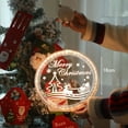 thumbnail image 3 of Qocolhg Christmas Window Lights Decorations, 9.4'' Large LED Christmas Window Hanging 3D Lights Decorations Battery Operated for Outdoor Indoor Windows Christmas Tree Party Holiday Wall (Santa Claus), 3 of 4