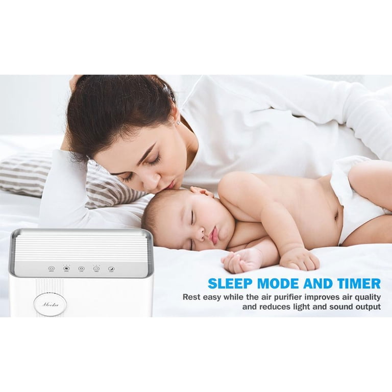 Mooka True HEPA Air Purifier KJ203F-142 with 4-Stage Filtration