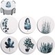 thumbnail image 1 of 6 posavasos para bebidas, posavasos absorbentes con soporte, regalos de inauguración de la casa para nuevo hogar, cumpleaños, inauguración de la casa, decoración de la habitación, fiesta de vacac, 1 of 5