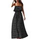 thumbnail image 1 of Vestidos de verano para mujer Vestido largo bohemio sin tirantes de porcelana azul y blanca Ormromra  WMZY-763-3, 1 of 1