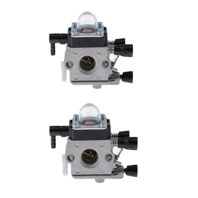 2x Piezas de Carburador de Accesorio de Cortacésped para FS38 HS45 FS45 Reemplaza 1125122900 Cola Carburador Carb