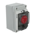 thumbnail image 1 of Interruptor de parada de emergencia, caja impermeable, enganche de seta roja, interruptor de botón de parada de emergencia, botón de parada con caja, 1 of 5