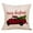 Merry Christmas, variant on BadPiggies Set of 3 Christmas Throw Pillow Cases Cushion Covers, Vintage Red Truck Soft Cotton Linen For Home Xmas Party New Year Decorations