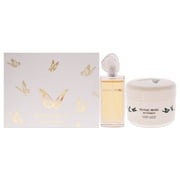 Hanae Mori Butterfly by Hanae Mori for Women - 2 Pc Gift Set 3.4oz EDP Spray, 8.5oz Body Lotion