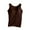 Brown, variant on WREESH Womens Camisole Camisole with Chest Pad No Steel Rings Bottom Underwear Yoga Sports Tank Tops Army Green