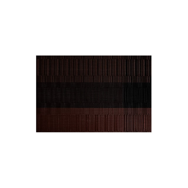 Bearachild Tapete de tejido de PVC, manteles individuales resistentes a las manchas, posavasos rectangulares, mesas de comedor impermeables, Type2 NO2