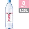 evian Natural Spring Water, 1.25 L, 4 Count, 2 Pack