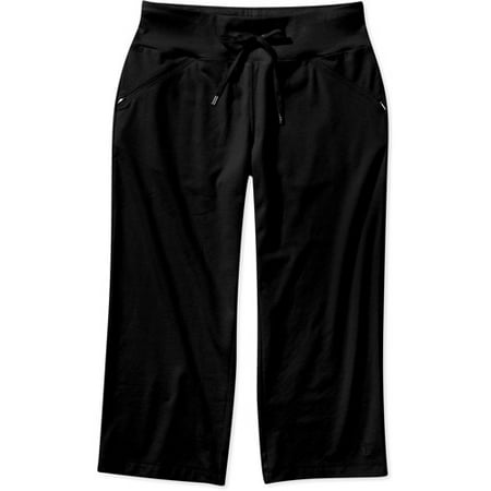 Danskin Now - Danskin Now - Women's Knit Capri Pants - Walmart.com