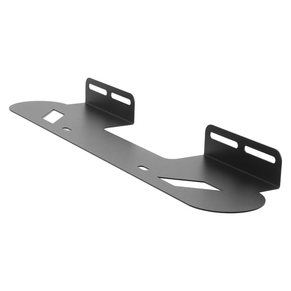 CTIRCHIU Black Carbon Steel Soundbar Wall Mount Bracket, Sturdy -Resistant Speaker Bar Holder for Home Theater Setup