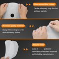 thumbnail image 4 of 60pcs Universal Cloth Dryer Exhaust Filters,Dryer Lint Filter Replacement, Compatible with for ,Sonya, 4 of 6