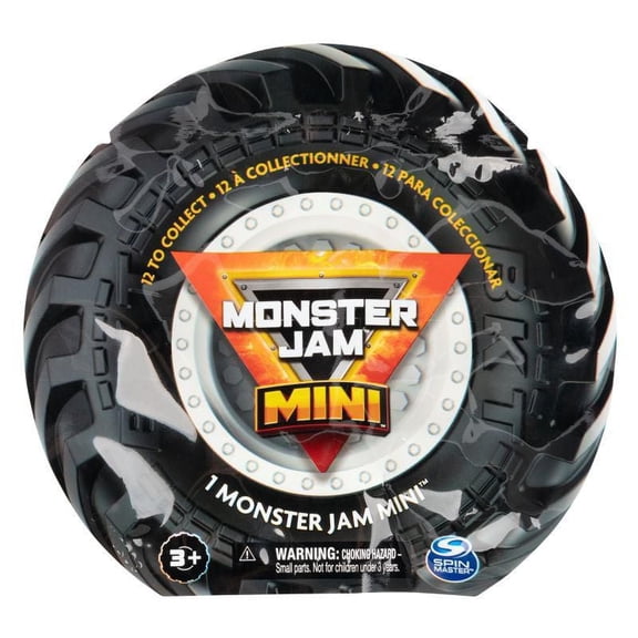 Monster Jam, Monster truck officiel Mini Gold Dragon Mystery à collectionner (les styles peuvent varier), échelle 1:87