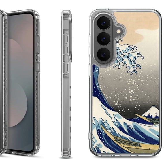 Shockproof Phone Case for Samsung Galaxy A37 5G, by OneToughShield - Great Wave