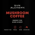 thumbnail image 3 of Sun Alchemy Organic Mushroom Coffee, Energize with Organic Fair-Trade Coffee, Lion’s Mane, Reishi, Chaga & Cordyceps Mushrooms - 12 Sachets, 3 of 9