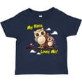 thumbnail image 3 of Inktastic My Nana Loves Me Owl Boys or Girls Toddler T-Shirt, 3 of 5