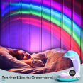 thumbnail image 3 of Rainbow Projector Light, USB Powered Rainbow Light Color Changing Night Lights, Mood Lights Rainbow Bedside Lamps for Decoration Kid's Room, Accompany Sleeping, 3 of 9