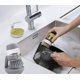 thumbnail image 3 of Cepillo para platos con dispensador de jabón, juego de almacenamiento de cepillos de palma con dispensador de jabón con bandeja de goteo, verde, 3 of 4