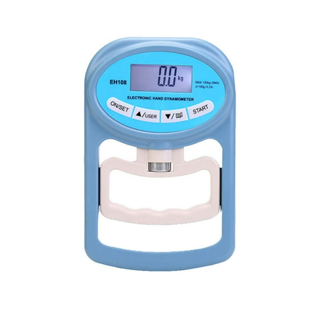 268Lbs/120Kgs Digital Hand Dynamometer Grip Strength Measurement Meter Auto Capturing Electronic Hand Grip Power ,Widely Used