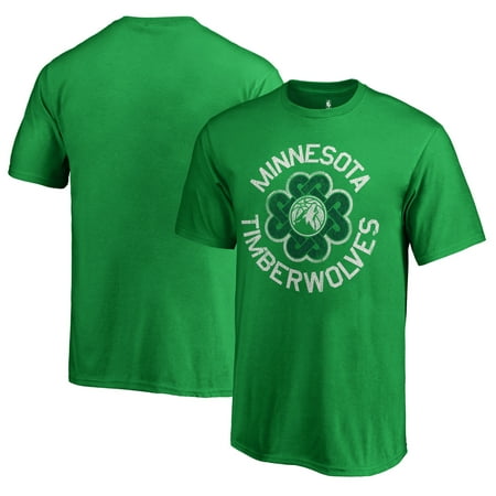 Minnesota Timberwolves Fanatics Branded Youth St. Patrick's Day Luck Tradition T-Shirt - Kelly (Best Neighborhoods In St Paul Minnesota)