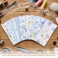 thumbnail image 3 of Threns 126Pcs Quilting Cotton Fabric Squares Sheets, Patchwork Cotton Fabric Sets, Multi-Color Printed Craft Fabric for DIY Sewing Scrapbooking Quilting Craft Patchwork,5" x 5", 3 of 8