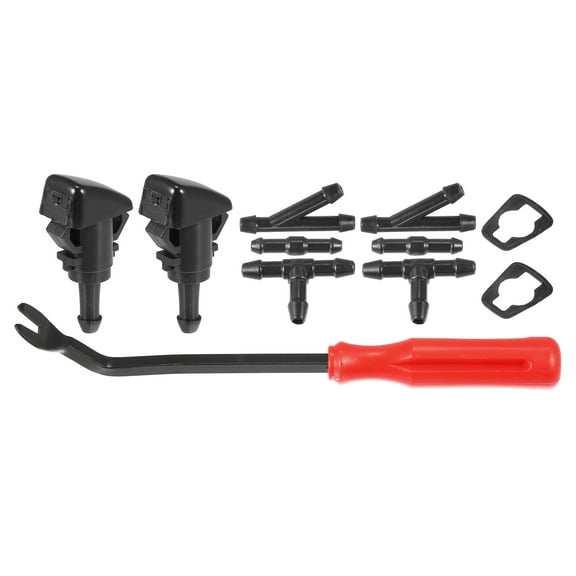 Unique Bargains 9 Pcs Front Windshield Wiper Washer Nozzle Spray Jet Kit 47185 for Mitsubishi Eclipse 2006-2012