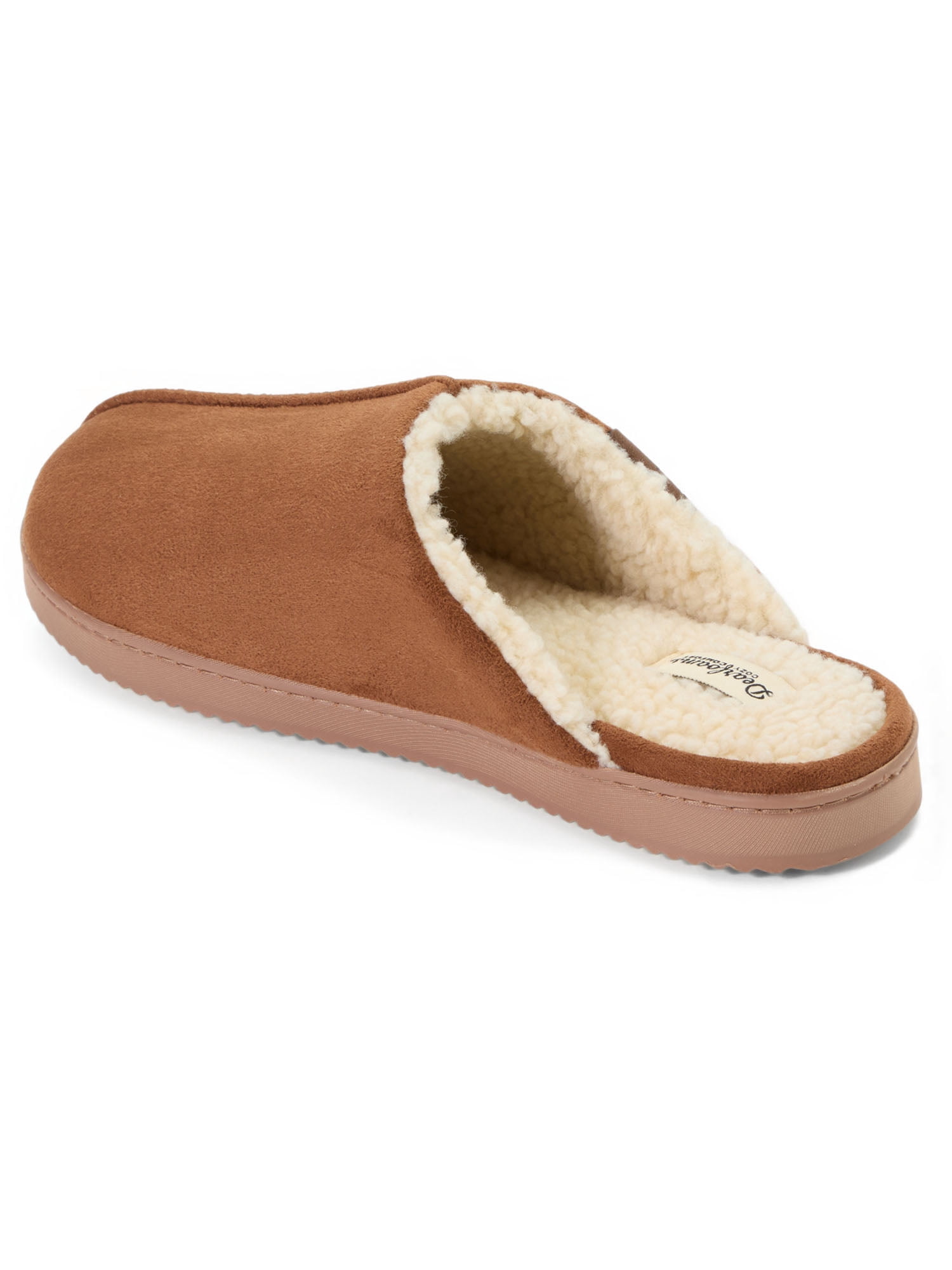 Dearfoams Cozy Comfort Men's Jeremiah Scuff Slippers Sizes 7-14