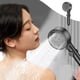 thumbnail image 1 of Xihbxyly Cabezal de Ducha Turbo, Alta Presión de Agua, 8 Modos de Ducha, Cierre de Agua con Un Solo Toque, Fácil Instalación, Conector Universal, Ideal para El Baño En Casa, Experiencia Relajante, 3,, 1 of 7