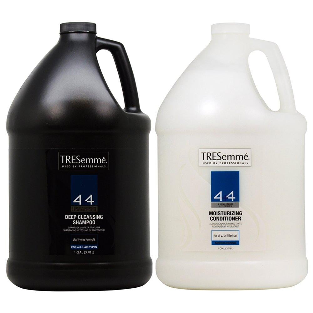 TRESemme 4+4 Deep Cleansing Shampoo & Moisturizing Conditioner 1 gallon