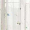 thumbnail image 4 of Cute Cars Pattern Curtains for Kid's Bedroom Room Darkening Kids Curtains for Living Room Rod Pocket Top Privacy Curtains for Bedroom 2 Panels (White,W79 x L102 inches), 4 of 6