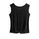 thumbnail image 2 of TaTaai Summer Women's Sleeveless Round Neck Tank Top, Fashion Casual Solid Style, Cool Wearing Experience, Ideal for Home Office Days Gift, 2 of 5